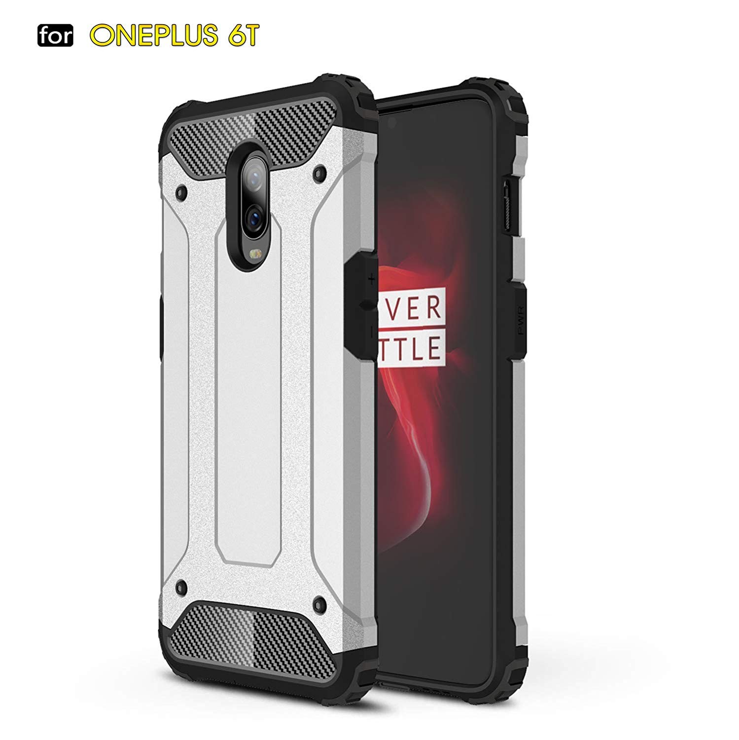 Ultra-Thin Colorful Series Anccer OnePlus 5T Case Anti-Drop Premium Material Slim Full Protection Cover for OnePlus 5T Gravel Black 