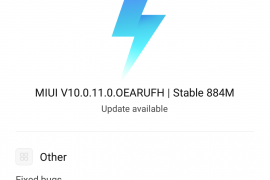 Mi 8 MIUI 10 update OTA Russia