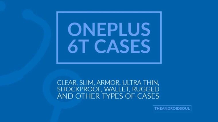 OnePlus 6T cases