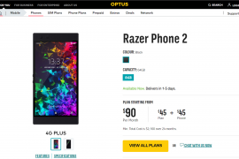 Razer Phone 2 now available in Australia thanks to Optus