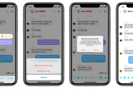 Facebook Messenger to allow users to Unsend messages