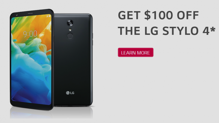 LG Stylo 4 Sprint deal