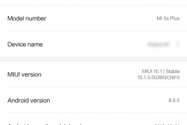 Xiaomi Mi 5s Plus gets stable MIUI 10 update based on Android 8.0 Oreo