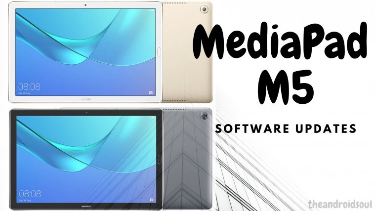 MediaPad M5 software updates