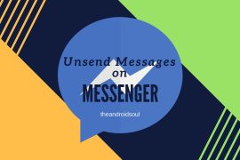 How to unsend messages on Facebook Messenger app