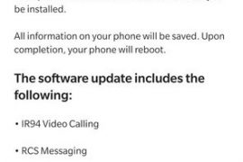 T-Mobile update adds IR94 Video Calling and RCS Messaging support to OnePlus 6T