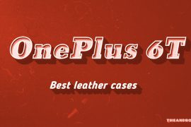 Best leather cases for OnePlus 6T