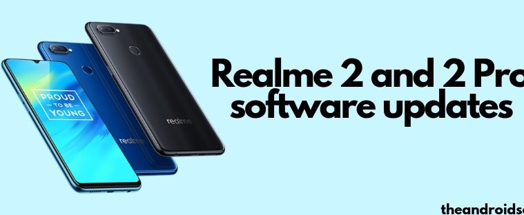 Realme 2 and 2 Pro updates
