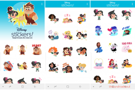 WhatsApp sticker ralph breaks the internet