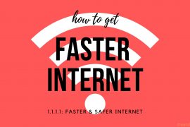 How to get faster internet speed with 1.1.1.1 application