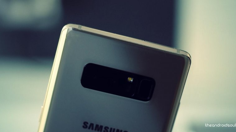 Samsung Galaxy Note 8 UK Pie update