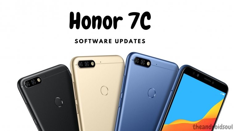 Honor 7C software update