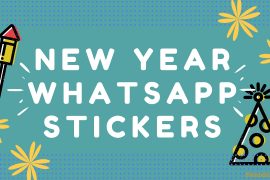 11 Best WhatsApp stickers for New Year Eve