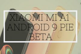 How to download Mi A1 Android Pie update