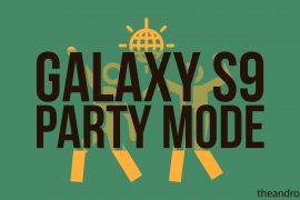 How to use party mode in Galaxy S9?