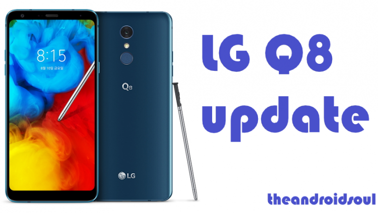 LG Q8 update
