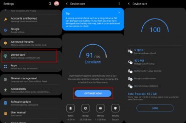 Cómo utilizar la función Samsung Device Care y por qué debería hacerlo ...