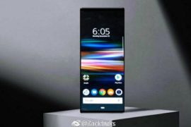Sony Xperia XZ4 Leaked Image Shows Off Tall 21:9 Aspect Ratio Display