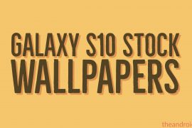 Download Galaxy S10 stock wallpapers