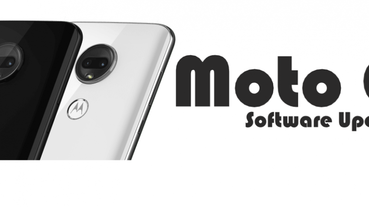 Motorola Moto G7 software update
