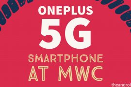 Prototype of OnePlus 5G smartphone to be shown at MWC 2019
