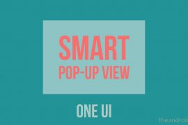 How to enable or disable smart pop-up view notifications on One UI
