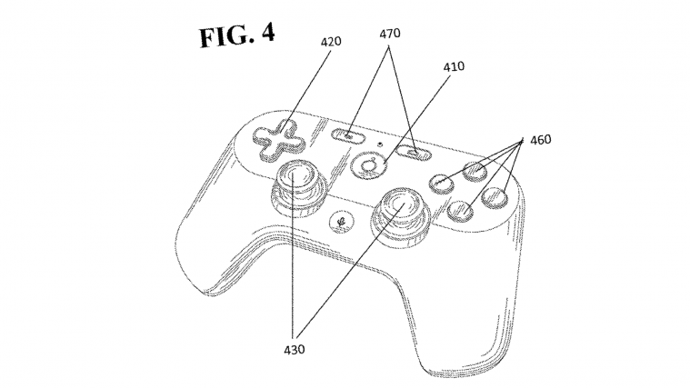 Google Gamepad patent