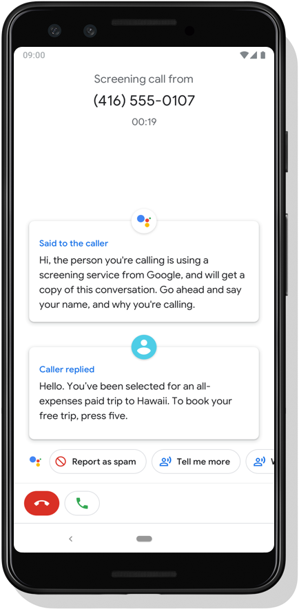 Call Screen Image
