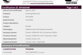Galaxy A50 for Canada nears its launch, clears Wi-Fi Alliance