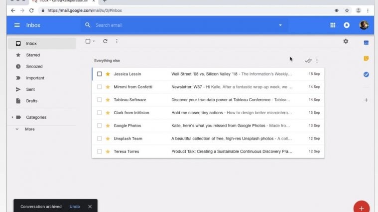 Inbox Theme for Gmail