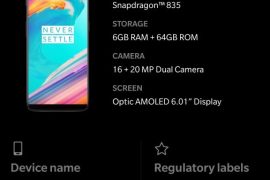 OnePlus 5T Open Beta 28 update