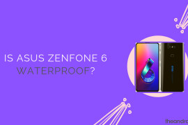 Is Asus ZenFone 6 waterproof?
