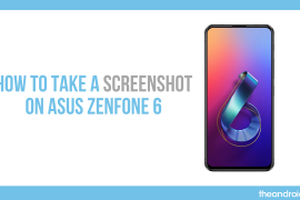 How to take a screenshot on Asus ZenFone 6