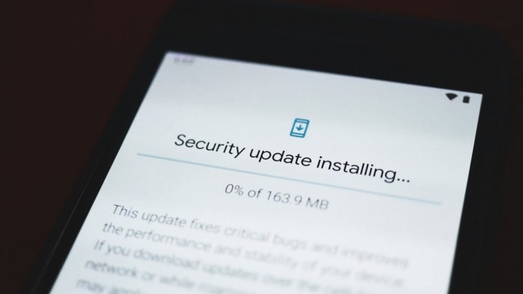 Installing system update on Pixel 3a
