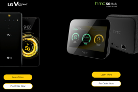 LG V50 ThinQ and HTC 5G Hub