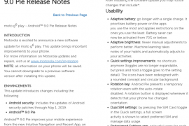 Motorola releases Android 9 Pie for Moto G6 Play unlocked variant in the US