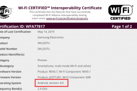 Wi-Fi Alliance clears multiple U.S. Galaxy J3 variants with Android Pie as release approaches