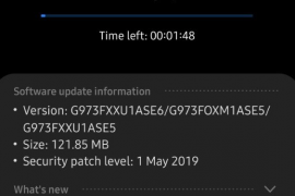 New bug fixer for Galaxy S10 May update (ASE6) now rolling out widely as an OTA!