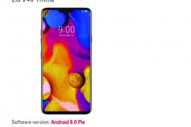 Android Pie for T-Mobile LG V40 could be released next month