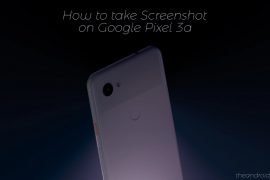 How to take a screenshot on Pixel 3a and Pixel 3a XL