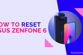 How to reset ZenFone 6
