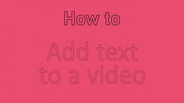 How to add text to video on Android