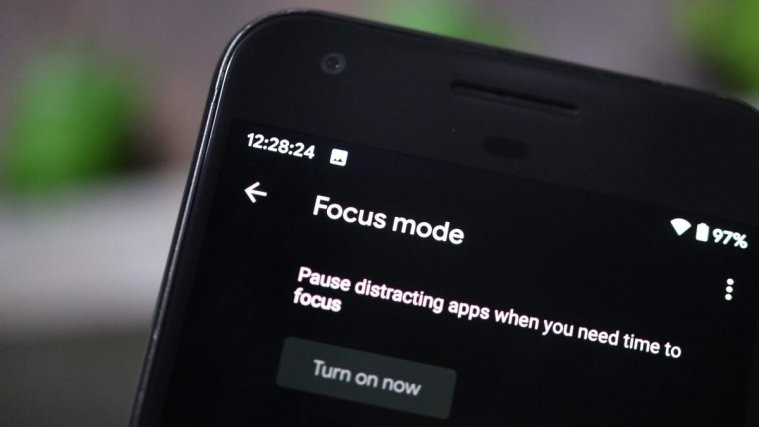 Android 10 Focus mode