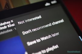 How to remove suggestions from a YouTube Channel