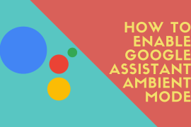 How to turn on Ambient mode (and turn off)