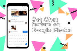 How to get the new chat/private messaging feature in Google Photos