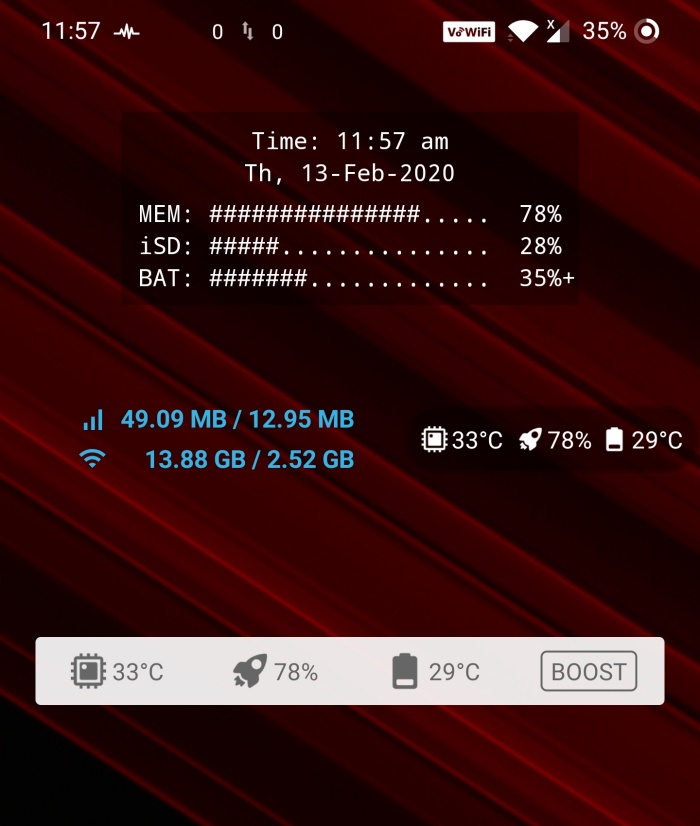 Best Android Apps To Display Hardware Info As Live Wallpaper