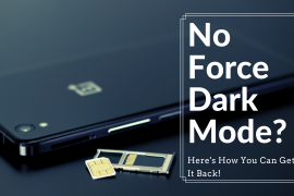 How to get Force Dark Mode option for all apps on OnePlus phones