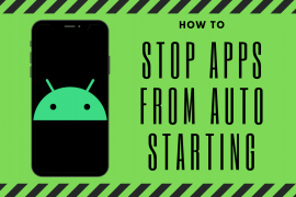 How do I stop apps from auto-starting on Android