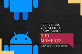 How to take a photo of Google Duo call